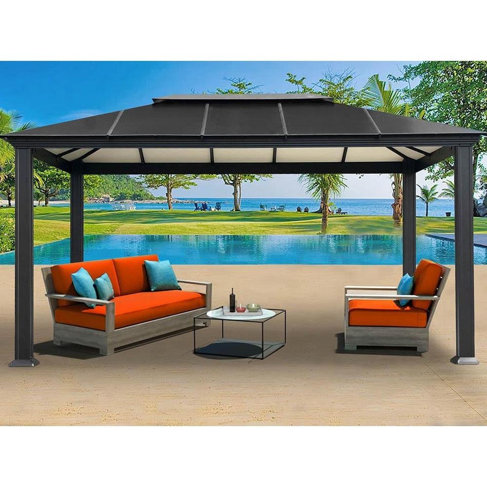 Paragon Outdoor Santa Monica Hard Top Gazebo