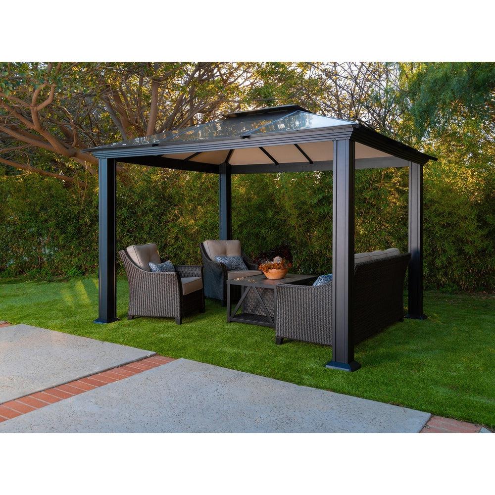 Paragon Outdoor Santa Monica Hard Top Gazebo