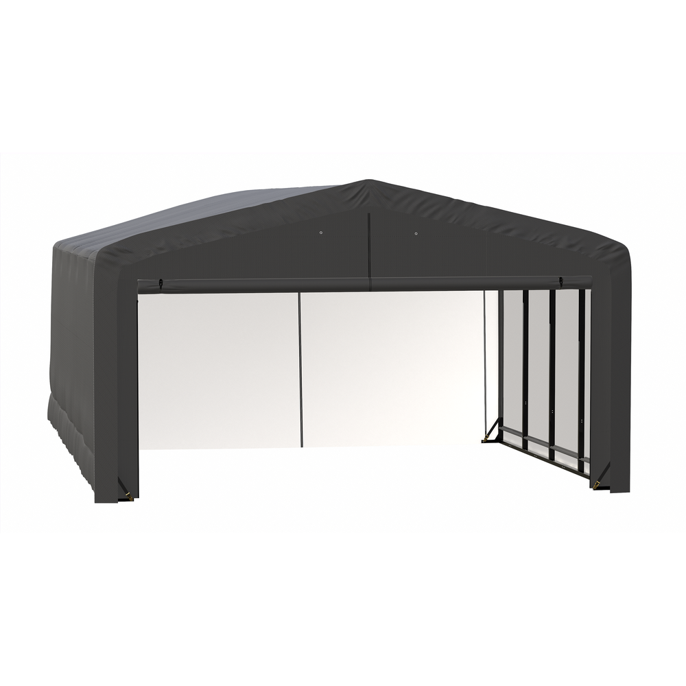 Shelterlogic Sheltertube Wind And Snow-Load Rated Garage, 20 x 32 x 12 Ft.