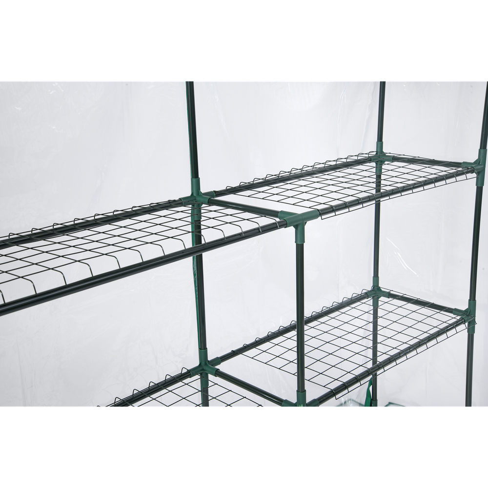 Shelterlogic Grow It Small Greenhouse 4' 8" x 4' 8" x 6' 5"