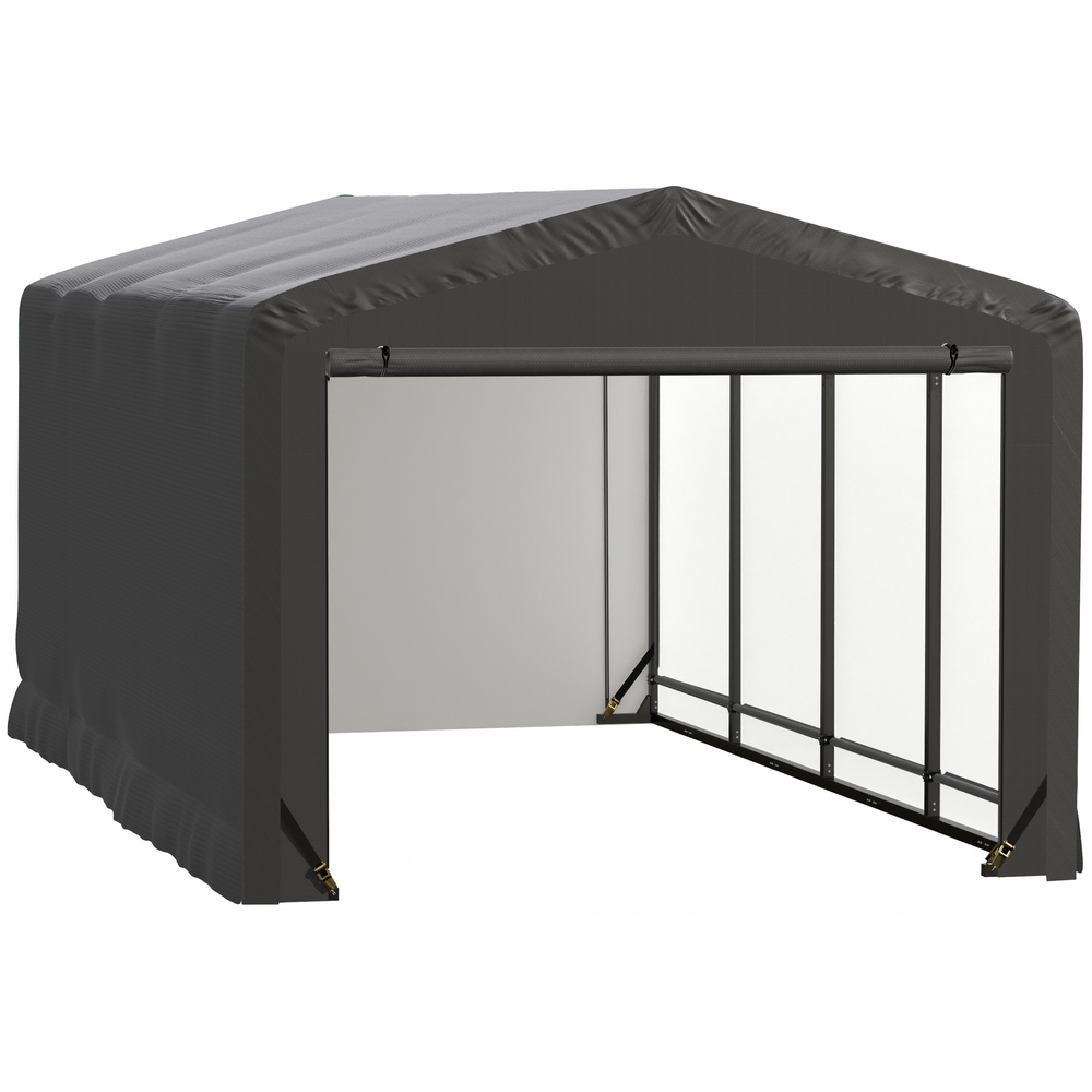 Shelterlogic Sheltertube Wind And Snow-Load Rated Garage, 10 x 18 x 8 Ft.