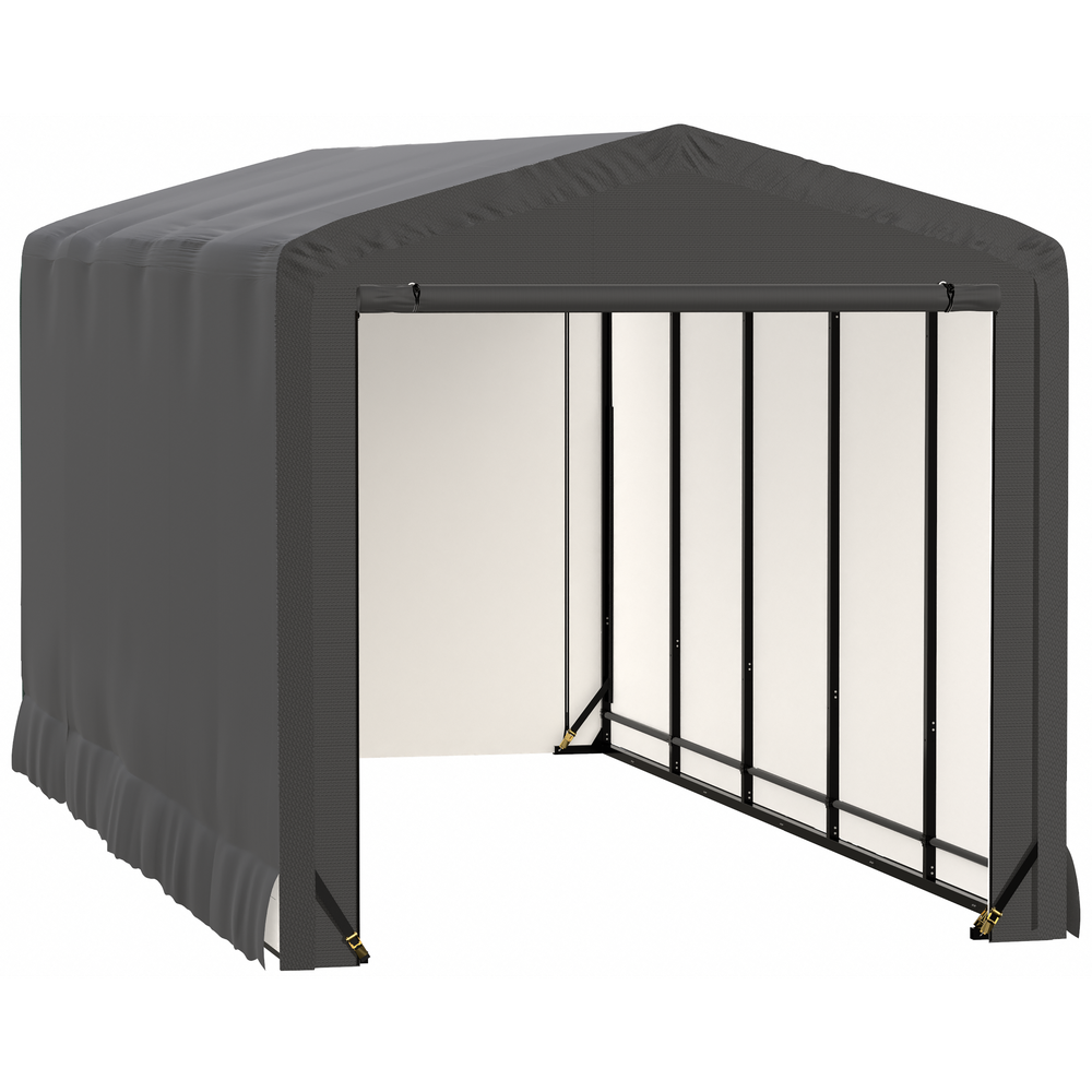 Shelterlogic Sheltertube Wind And Snow-Load Rated Garage, 10 x 23 x 10 Ft.