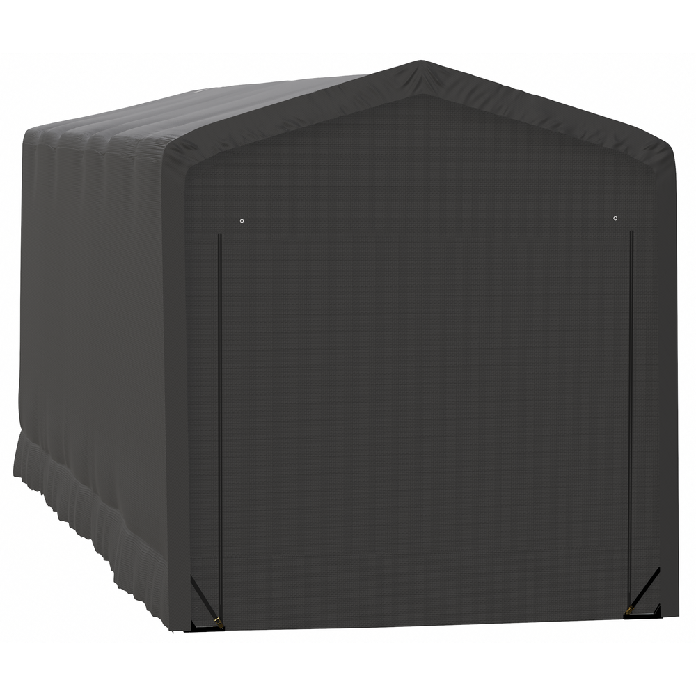 Shelterlogic Sheltertube Wind And Snow-Load Rated Garage, 14 x 40 x 16 Ft.