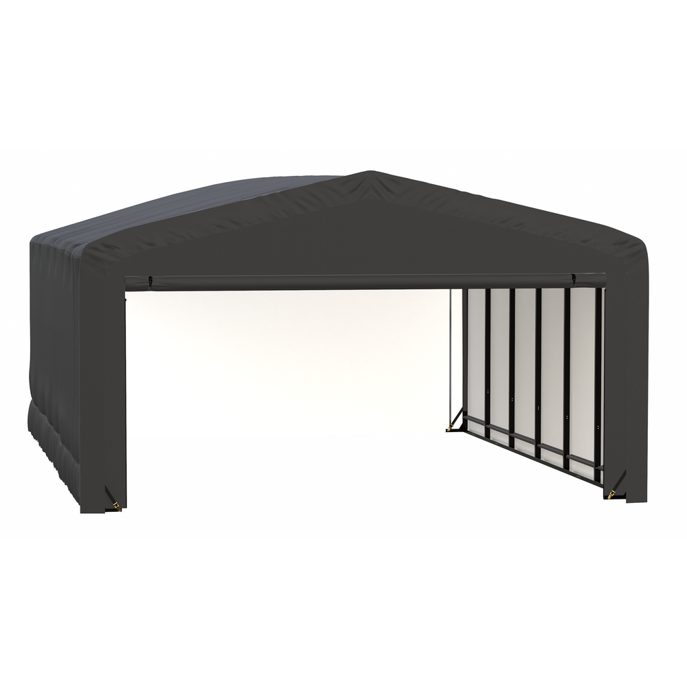 Shelterlogic Sheltertube Wind And Snow-Load Rated Garage, 20 x 27 x 12 Ft.