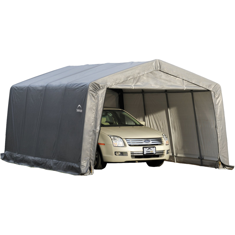 Shelterlogic Garage-In-A-Box 12 x 20 Ft. In Grey