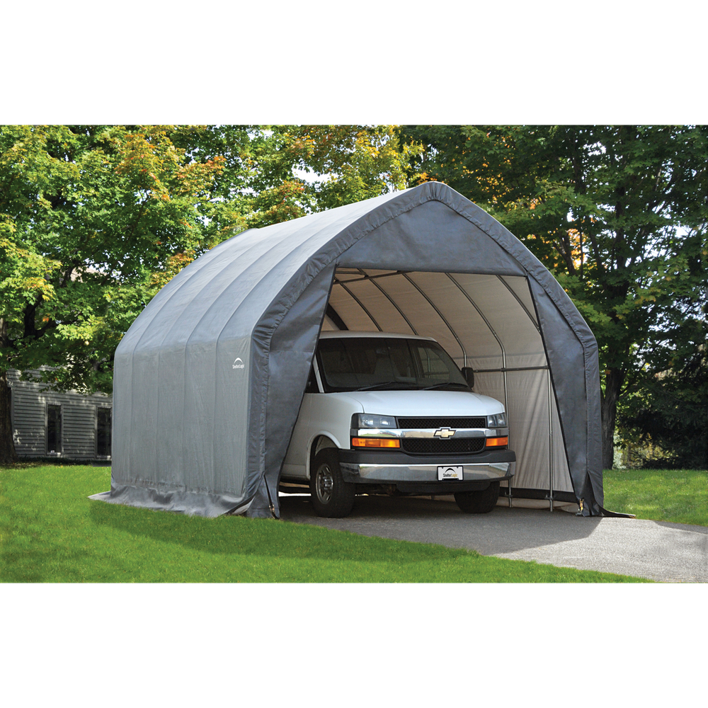 Shelterlogic Garage-In-A-Box Suv/Truck 13 x 20 Ft. In Grey
