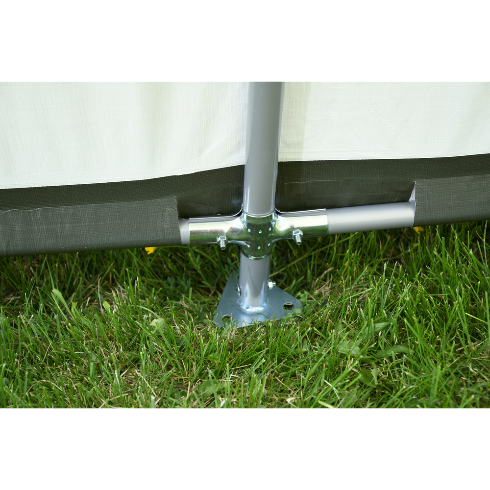 Shelterlogic Small Livestock Portable Rounded Shelter 8 x 10 x 5 Ft.