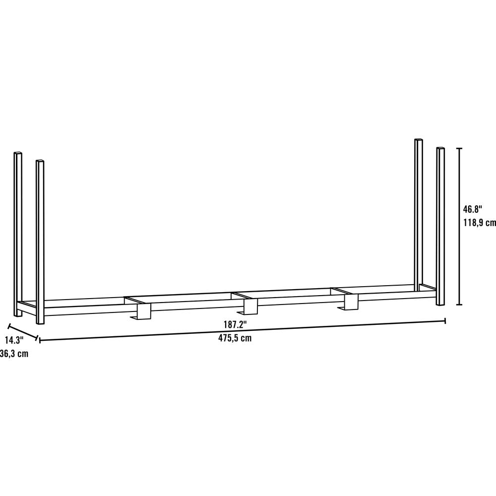 Shelterlogic Ultra Duty Firewood Rack