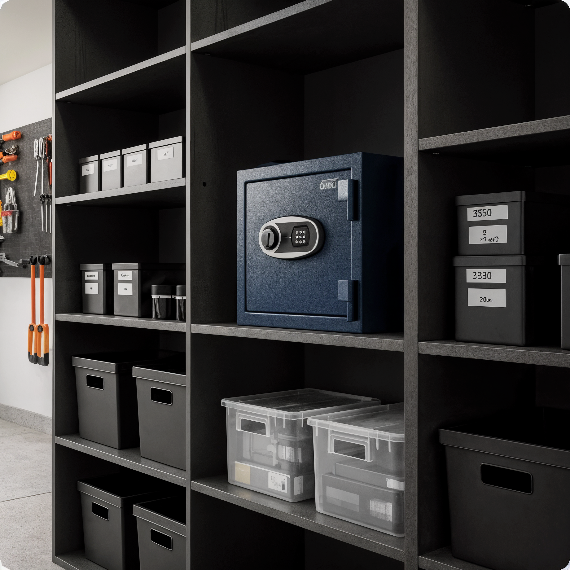 Smart Storage for Valuable Garage Items