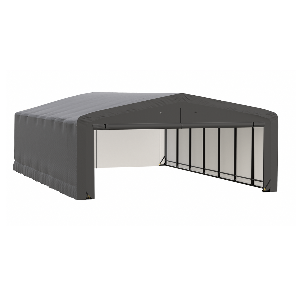 Shelterlogic Sheltertube Wind And Snow-Load Rated Garage, 20 x 32 x 10 Ft.