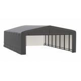 Shelterlogic Sheltertube Wind And Snow-Load Rated Garage, 20 x 32 x 10 Ft.