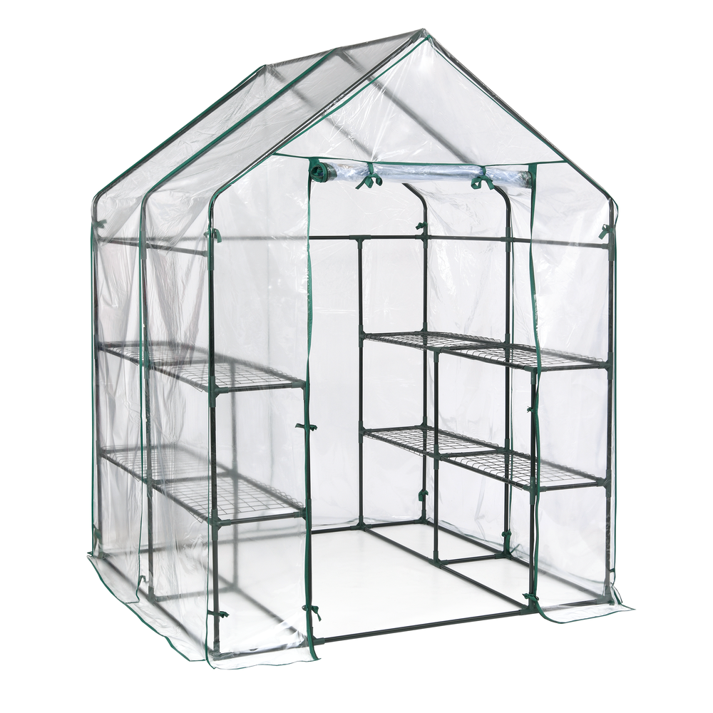 Shelterlogic Grow It Small Greenhouse 4' 8" x 4' 8" x 6' 5"