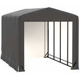 Shelterlogic Sheltertube Wind And Snow-Load Rated Garage, 10 x 18 x 10 Ft.