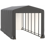 Shelterlogic Sheltertube Wind And Snow-Load Rated Garage, 10 x 27 x 10 Ft.