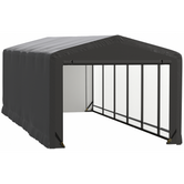 Shelterlogic Sheltertube Wind And Snow-Load Rated Garage, 10 x 27 x 8 Ft.