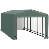 Shelterlogic Sheltertube Wind And Snow-Load Rated Garage, 10 x 27 x 8 Ft.