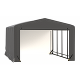 Shelterlogic Sheltertube Wind And Snow-Load Rated Garage, 12 x 18 x 8 Ft.