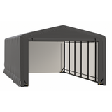 Shelterlogic Sheltertube Wind And Snow-Load Rated Garage, 12 x 23 x 10 Ft.
