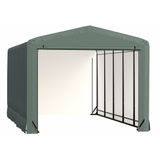 Shelterlogic Sheltertube Wind And Snow-Load Rated Garage, 12 x 23 x 10 Ft.