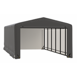 Shelterlogic Sheltertube Wind And Snow-Load Rated Garage, 12 x 23 x 8 Ft.