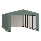 Shelterlogic Sheltertube Wind And Snow-Load Rated Garage, 12 x 23 x 8 Ft.