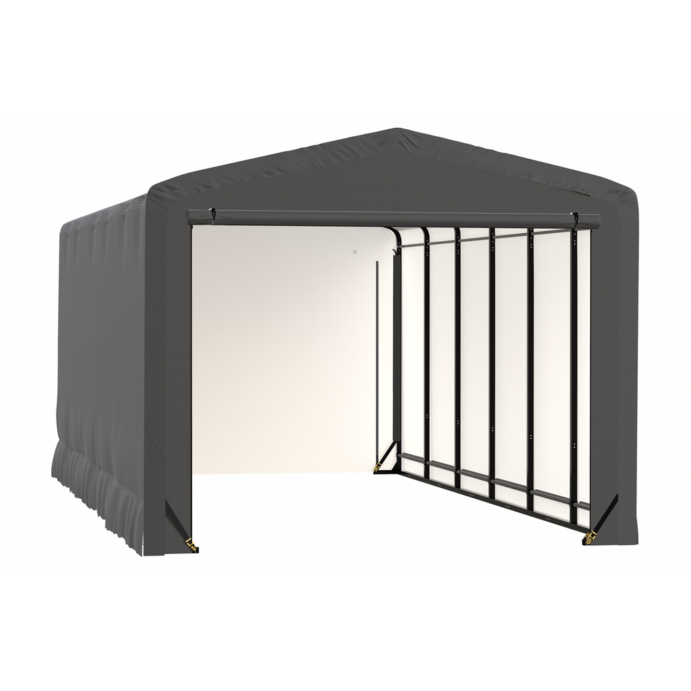 Shelterlogic Sheltertube Wind And Snow-Load Rated Garage, 12 x 27 x 10 Ft.