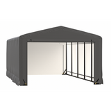 Shelterlogic Sheltertube Wind And Snow-Load Rated Garage, 12 x 27 x 8 Ft.