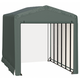 Shelterlogic Sheltertube Wind And Snow-Load Rated Garage, 14 x 27 x 16 Ft.