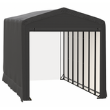 Shelterlogic Sheltertube Wind And Snow-Load Rated Garage, 14 x 32 x 16 Ft.