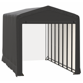 Shelterlogic Sheltertube Wind And Snow-Load Rated Garage, 14 x 32 x 16 Ft.