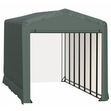 Shelterlogic Sheltertube Wind And Snow-Load Rated Garage, 14 x 32 x 16 Ft.