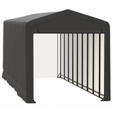 Shelterlogic Sheltertube Wind And Snow-Load Rated Garage, 14 x 40 x 16 Ft.