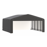 Shelterlogic Sheltertube Wind And Snow-Load Rated Garage, 20 x 18 x 10 Ft.