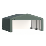 Shelterlogic Sheltertube Wind And Snow-Load Rated Garage, 20 x 18 x 10 Ft.