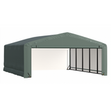 Shelterlogic Sheltertube Wind And Snow-Load Rated Garage, 20 x 23 x 10 Ft.