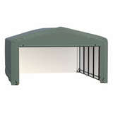 Shelterlogic Sheltertube Wind And Snow-Load Rated Garage, 20 x 23 x 12 Ft.