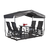 Sojag Houston 4-Seater Garden Glider In Brown