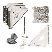 Arrow Concrete Anchor With Clips And Shields