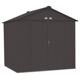 Arrow Ezee Steel Shed Galvanized High 8 x 7 Ft. In Gable