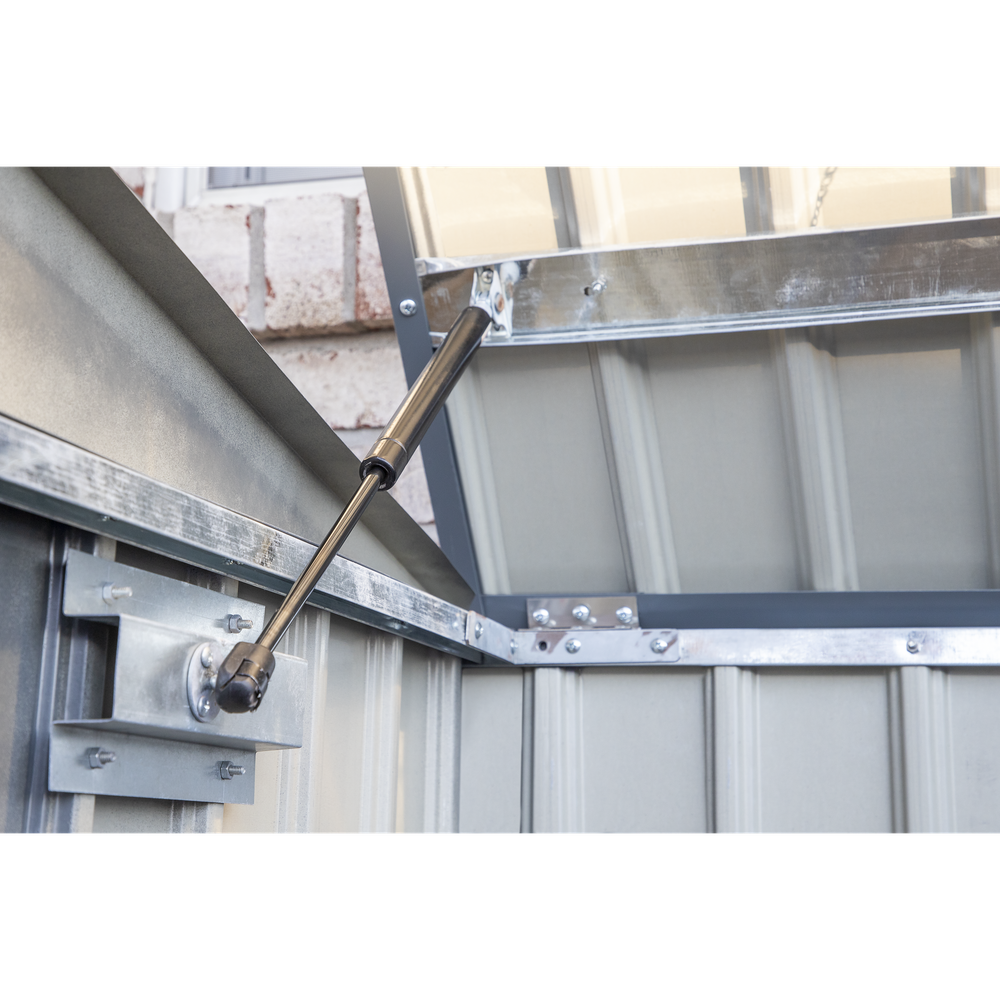 Arrow Storboss Horizontal Shed 6 x 3 Ft. In Charcoal