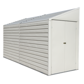 Arrow Yardsaver Steel Shed Pent Roof In Eggshell