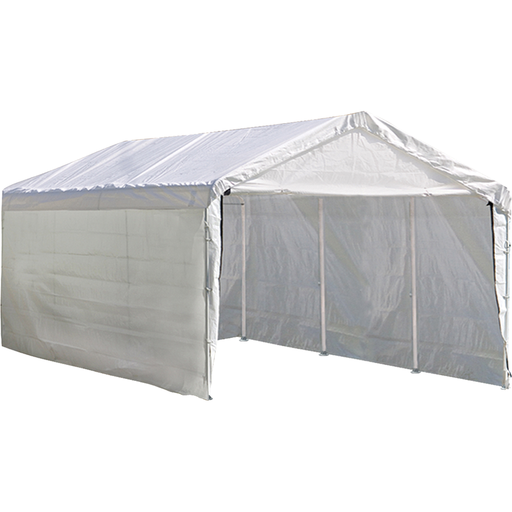 Shelterlogic Maxap Canopy With 3-In-1 Enclosure Kit 10 x 20 Ft.
