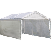 Shelterlogic Maxap Canopy With 3-In-1 Enclosure Kit 10 x 20 Ft.
