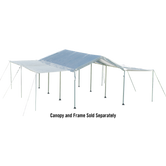 Shelterlogic Maxap Extension Kit 10 Ft. x 20 Ft. In White