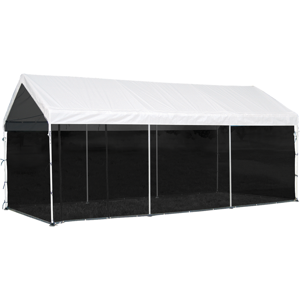 Shelterlogic Maxap Screen House Enclosure Kit 10 Ft. x 20 Ft.